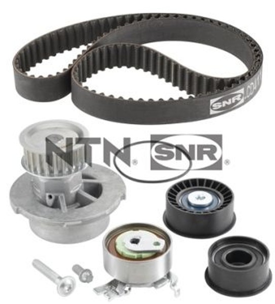 Wasserpumpe + Zahnriemensatz SNR KDP453.120 FüR Opel Astra Zafira CC T98 Classic-image