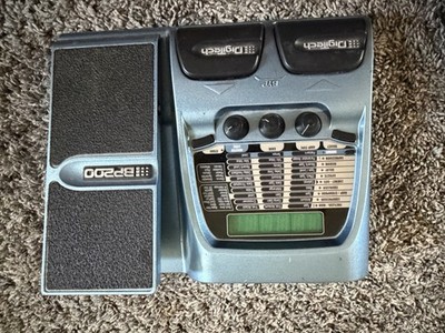 Digitech BP200 Bass Multi Effects Modeling Processor Pedal Untested