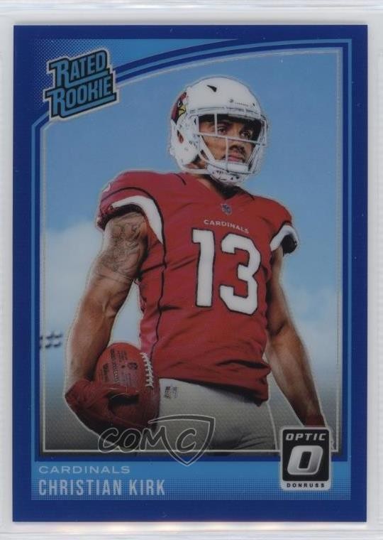 2018 Donruss Optic Rated Blue Prizm 130/149 Christian Kirk #163 Rookie RC 0j5i