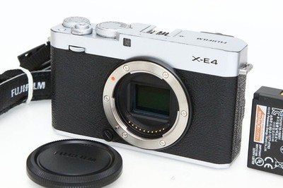 Fujifilm FUJIFILM X-E4 Body Silver Mirrorless Camera From JP Tested [Read Cond]