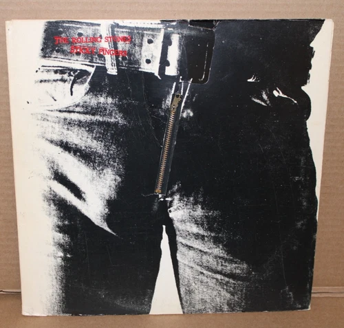 Rolling Stones STICKY FINGERS Lp 1971 1ST Press WORKING ZIPPER COC 59100 EX