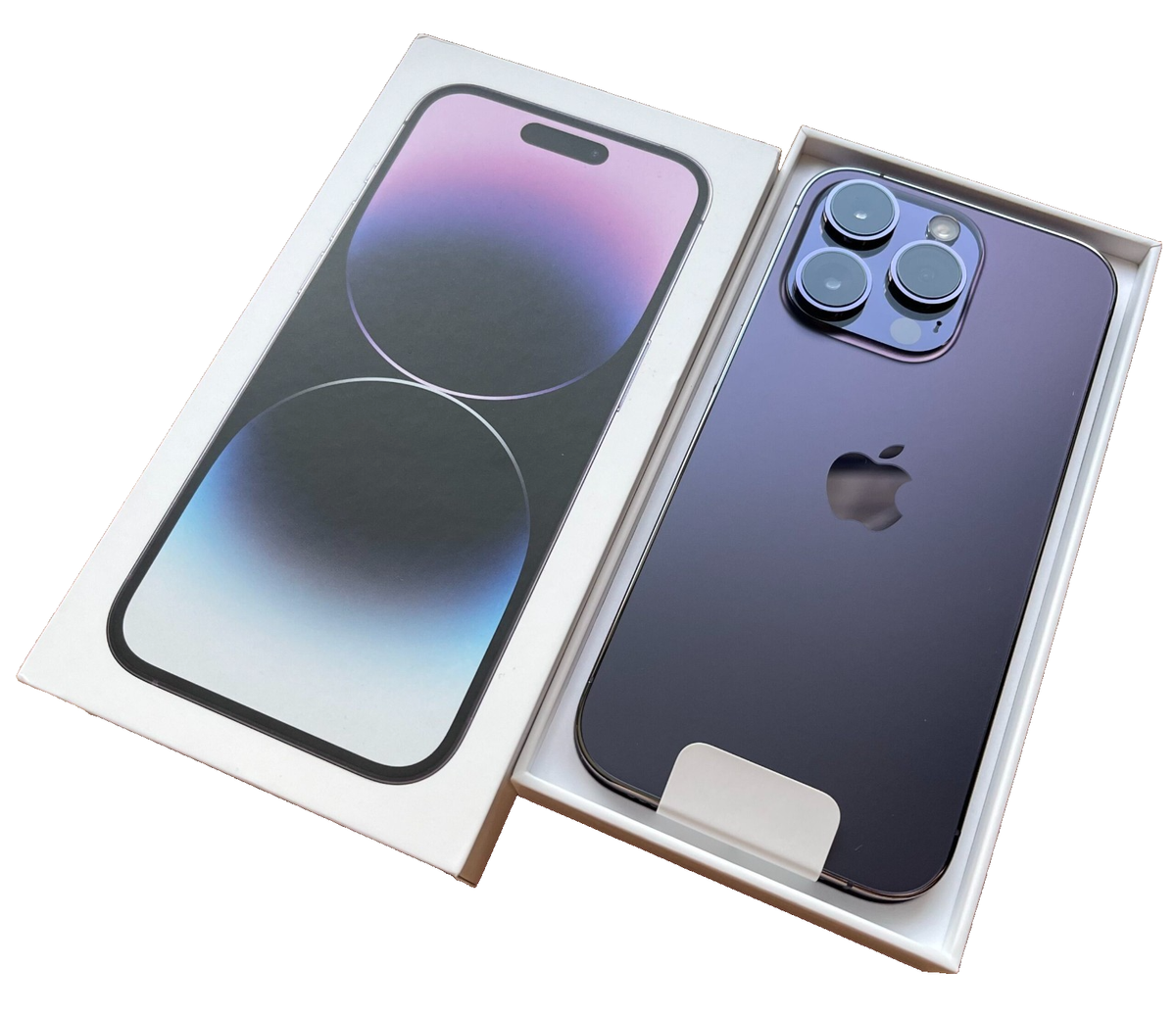 Apple iPhone 14 Pro - 128 GB - Deep Purple (Unlocked) for sale
