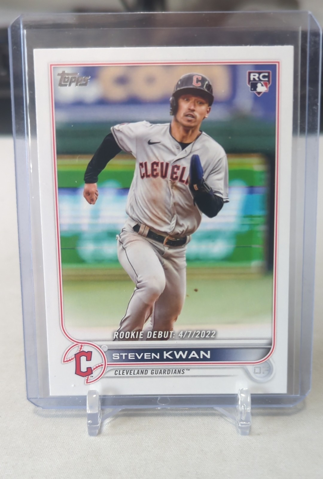 2022 Topps Update Series - Rookie Debut Steven Kwan #US54 (RC)