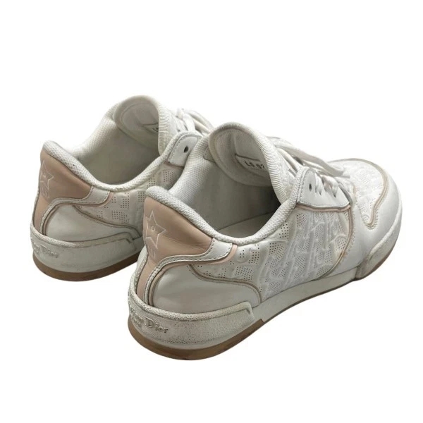 Baskets Christian Dior ONE obliques blanches taille 36 040125 (Christian Dior)