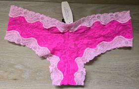 NWT Vintage Victoria's Secret Sexy Little Things Sheer Lace Cheeky Panties XS