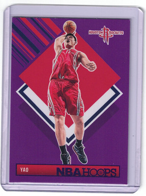  2024-25 Panini Nba Hoops Tribute Yao Ming #298 Purple Variant Houston Rocket 