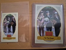 2012 Panini Golden Age #57 The Three Stooges Card And A Mini Card