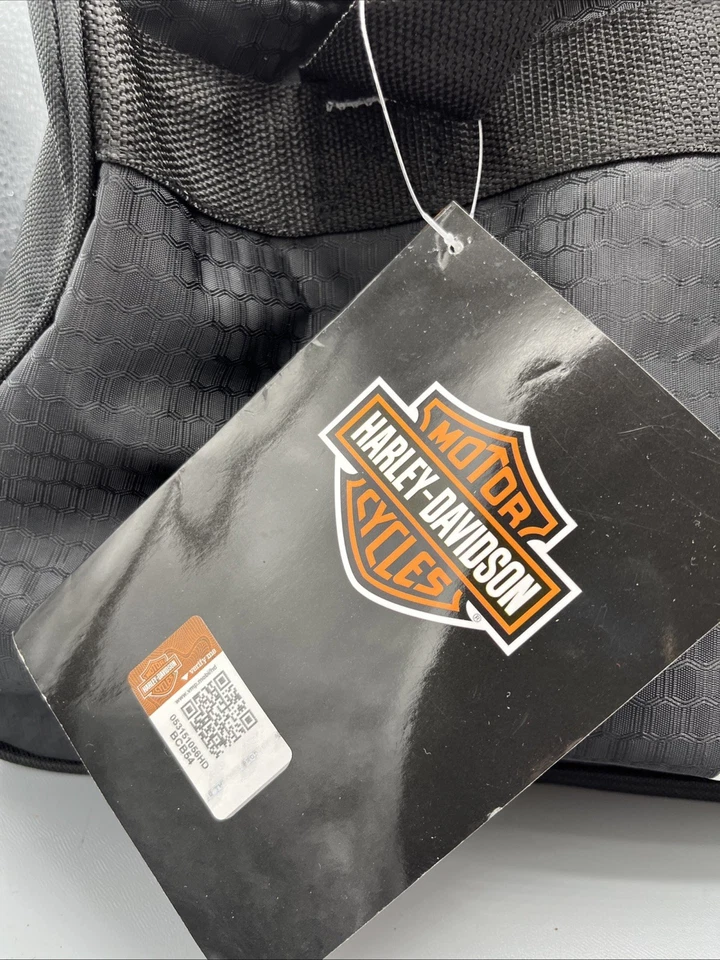 Bolsa de lona deportiva Harley-Davidson #1 con logotipo RWB con correa - negra 99418 Foto 2 de 4