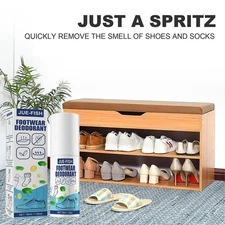 Foot & Shoe Spray Anti-Perspirant Deodorant Shoe Fresheners 30m I6Q8