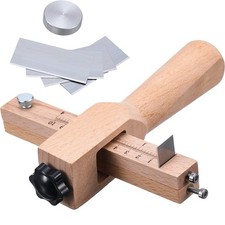 Jovitec Leather Strap Cutter, Strip and Wood DIY Craft Brown