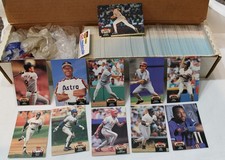 1992 TOPP STADIUM CLUB BASEBALL CARD SET COMPLETE SERIES 1 & 2 - Ripken ERROR #1