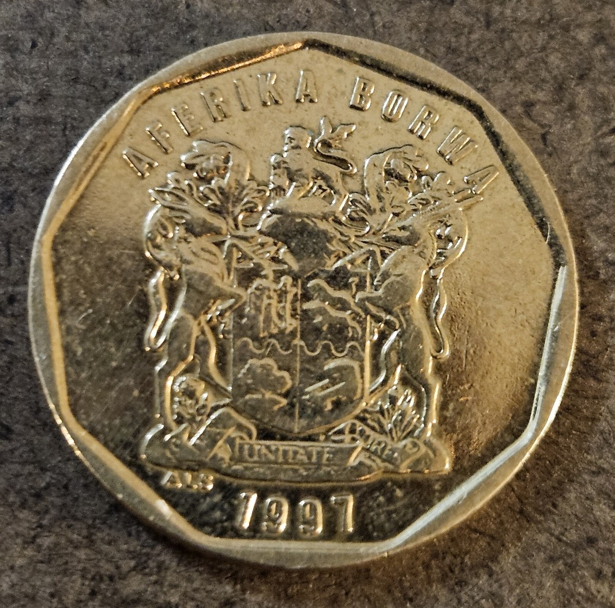 South Africa Aferika Borwa 20 Cents Coin 1997 | eBay