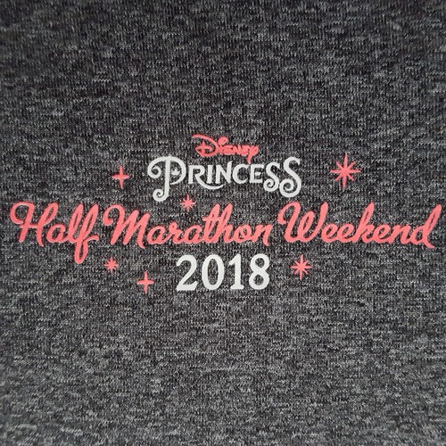 2018 runDisney Princess Half Marathon Weekend 10K Finisher Women M Zip Up Jacket - Picture 4 of 12