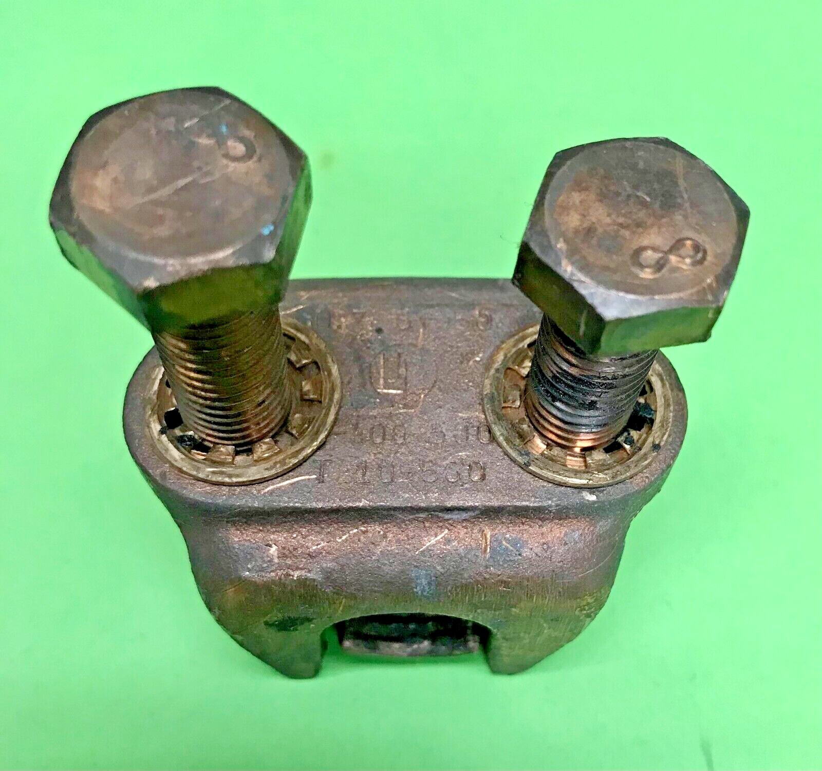 OZGEDNEY 400500MCM BRASS COPPER SPLIT BOLT CONNECTOR eBay