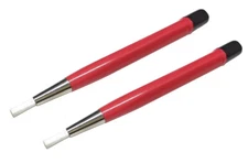 2PC Jewelers Nylon Fiberglass Scratch Brush Pen Type Clean Polish Jewelry 5"