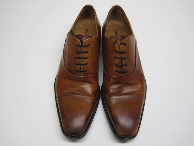Magnanni Saffron Lace-Up Oxford Cuero Brown Leather Shoes 11M Made in Spain Magnanni Saffron Lace-Up Oxford Cuero Brown Leather Shoes  main image 4