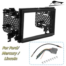 Car Radio Stereo Dash Install Kit with Harness For 04-16 Ford F150 F250 Lincoln