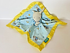 GOODNIGHT MOON Lovey Plush Bunny Baby Security Blanket Fleece Satin Edging 2011