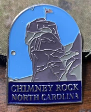 Chimney Rock North Carolina   Hiking Staff Stick Medallion NEW