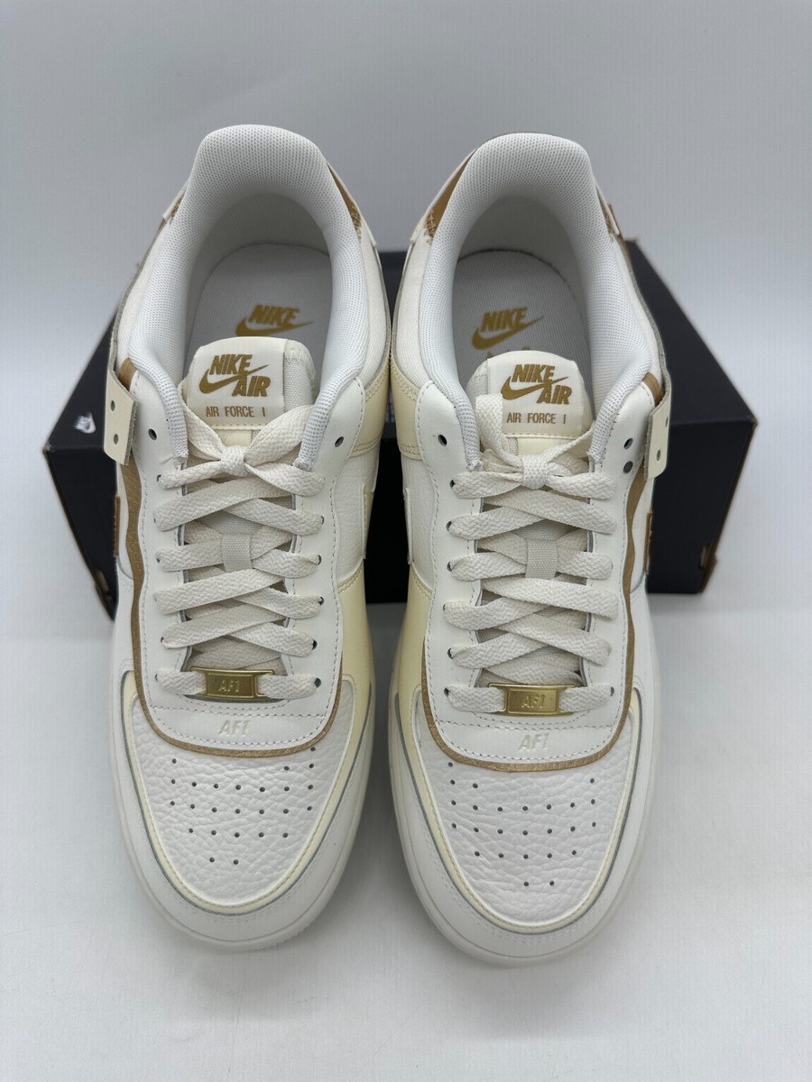 ☆大人気☆Nike Air Force 1 Shadow white and Biege Nike Air force 1 Shadow Women's Size 11.5 White Gold