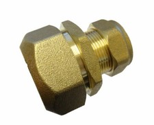 3/4" 9lb Lead Pipe to 22mm Copper Pipe Coupler Fitting