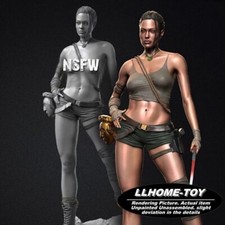 1:6 Lara Croft Angelina Jolie NSFW Resin Model Unpainted 3d Statue Figure