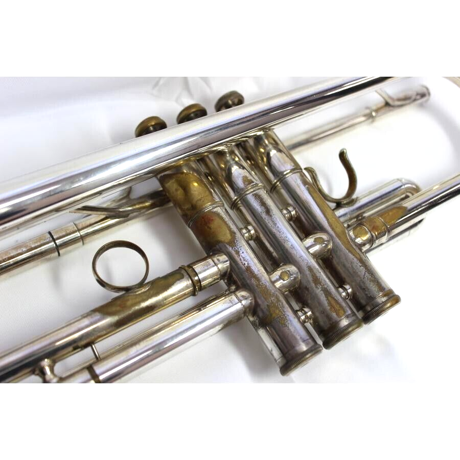 Yamaha YTR734 Vintage Trumpets Silver Plating W/ Hard Case Test