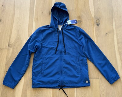 NWT NEW Outerknown Evolution Windbreaker in Blue Size M