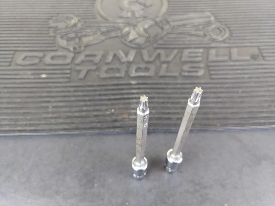 #aw482 SK PROFESSIONAL TOOLS 42977 42975 Socket Bit, Steel, 1/4 in T27 T25 - Image 3 of 4