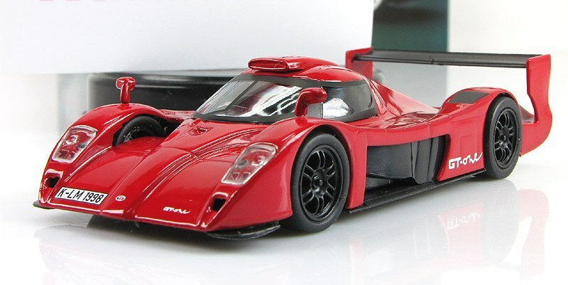 1:43 Altaya Toyota GT-ONE red series 