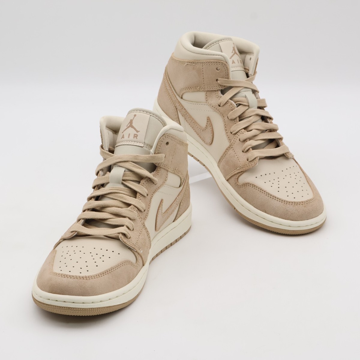 FJ3448-200 Nike Air Jordan 1 Mid SE Legend Light Brown Sail