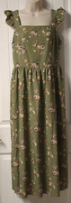 Shein sleeveless floral mid calf dress size M