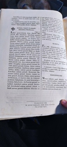 Antico messale di S. Pio V. - Foto 5 di 5