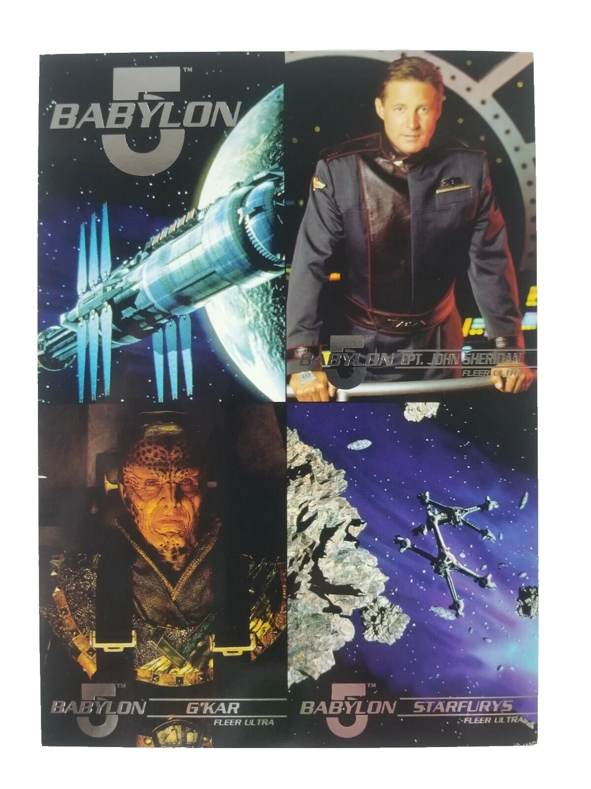 Juegos de tarjetas intercambiables de Babylon 5
