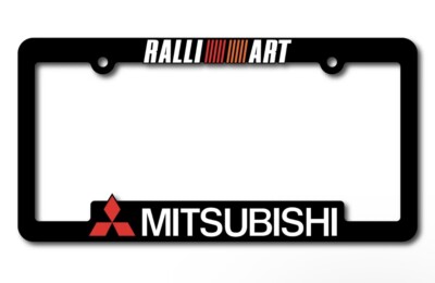 MITSUBISHI-License-Plate-Frames-RALLIART-EVO-Lancer-Evolution-X-6-7-8-9-10-11-12