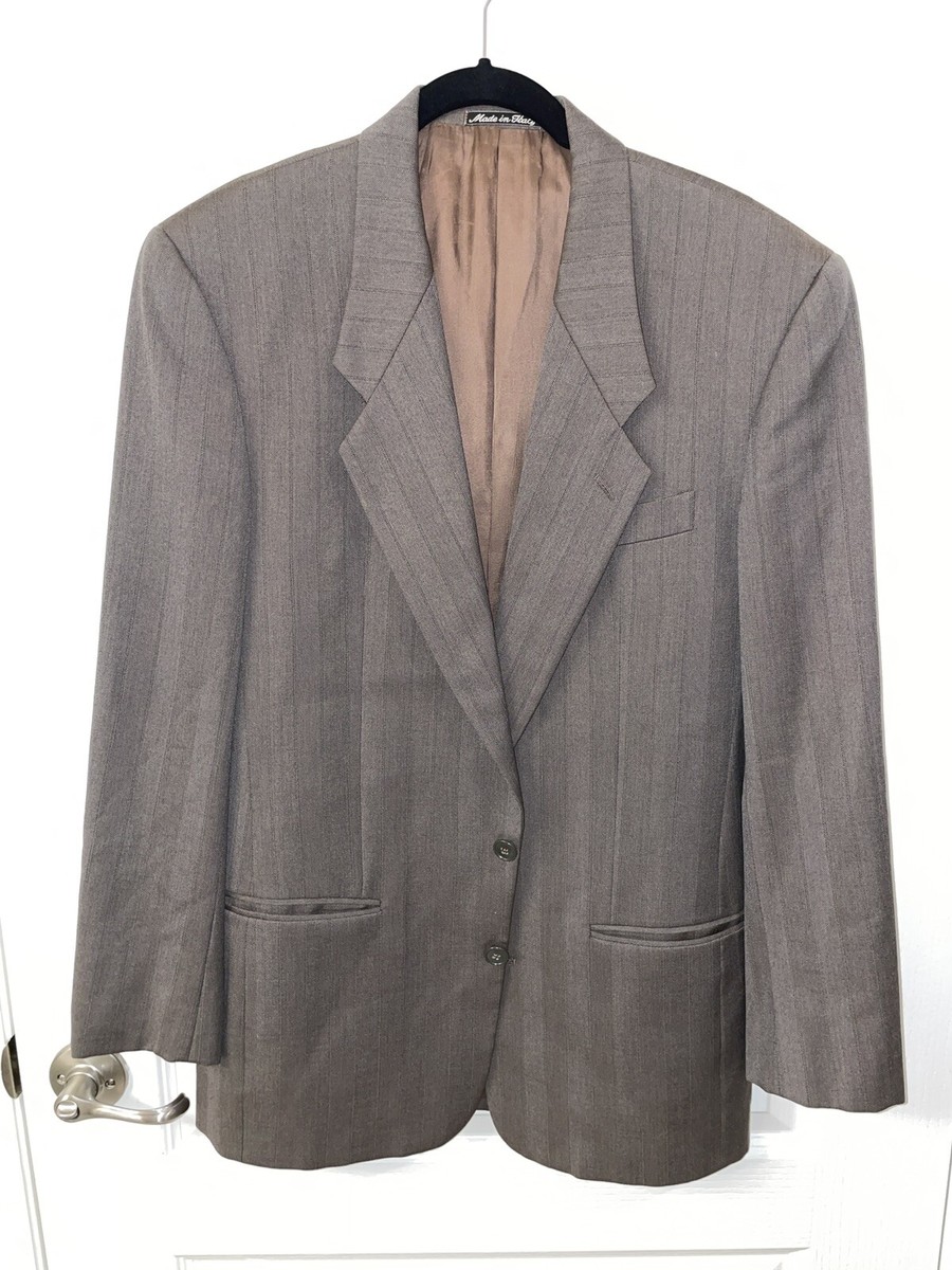 ジャケット・アウター made in ITALY GIORGIO ARMANI linen jkten Giorgio Armani Linen Suits & Blazers for Men for sale | eBay