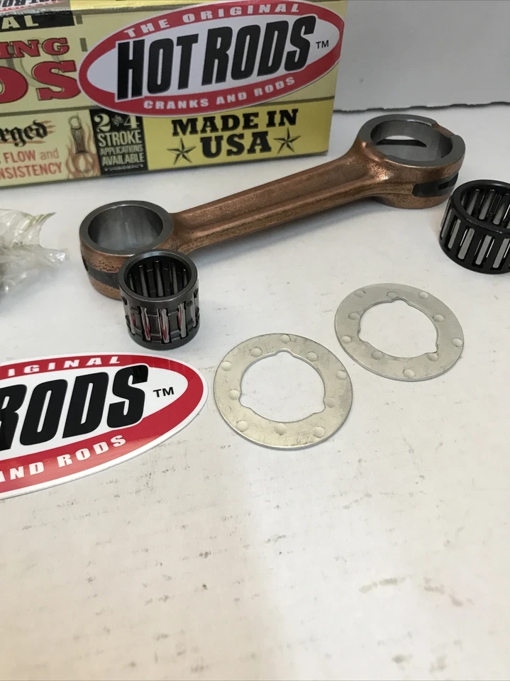 Hot Rods Connecting Rod Kit 8129 Kawasaki KDX200 KDX220R KX125 97-05 86-91 crank - Image 2 of 4