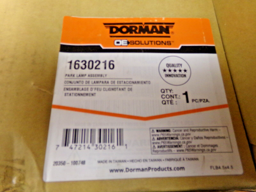Dorman: 1630216 - Parking Light Assembly - Picture 3 of 3