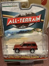 Greenlight All-Terrain series 12.  1985 Jeep Cherokee Pioneer