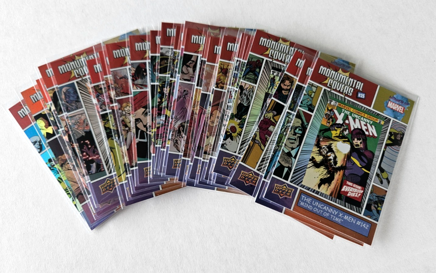 2024 Upper Deck Women of Marvel Monumental Covers 25-Card Insert Set