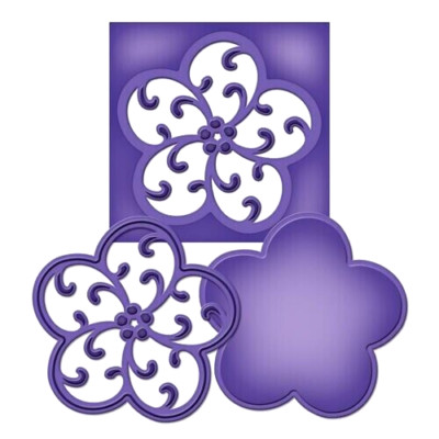 SPELLBINDERS SHAPEABILITIES DIE D-LITES: Medallion Nine. 2 Matrizen