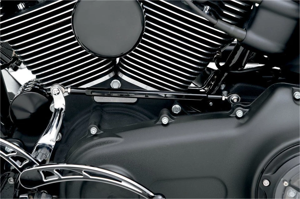 Harley Big Twin negra Joker Machine Stalker Shift Linkage 1986-17 Foto 2 de 3