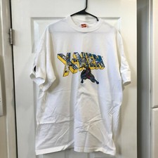 VINTAGE 1993 OFFICIAL MARVEL COMICS X-MEN GAMBIT EMBROIDERED T-SHIRT XL NEW
