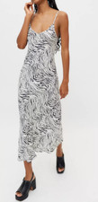 Urban Outfitters Dress Forum Animal Print Midi Slip Dress - size L
