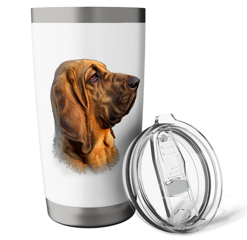 Hound Dog Breed Stainless Steel Insulated Tumbler 20oz - Picture 2 of 4