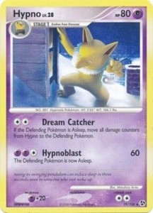 Pokémon TCG - Hypno - 19/106 - Rare - D&P: Great Encounters [Lightly Played]