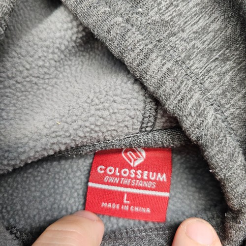 Colosseum Tennessee Sweatshirt Womens Large Gray Long Sleeve Hooded - Picture 8 of 13