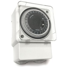 Grässlin Zeitschaltuhr MIL 72/1 QRTuH Relais AC DC Hutschiene und Wandmontage