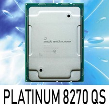 Intel Xeon Platinum 8270 QS 26 Core 2.70GHz 35.75mb 205W lga-3647 CPU processor