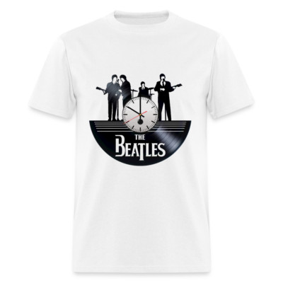 The Beatles Record Vinyl T-Shirt for Beatles Fans, Paul McCartney Fans, John Len